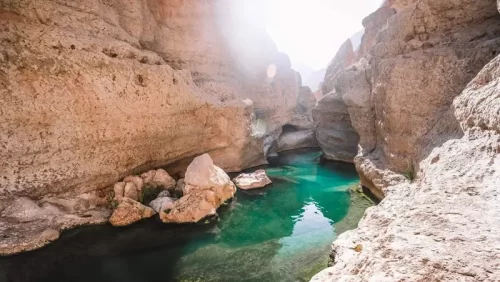 وادی شاب در مسقط