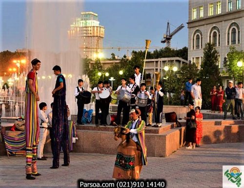 مراسم نوروز در تاجیکستان دوشنبه